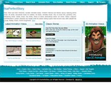 Tablet Screenshot of itsaperfectstory.com